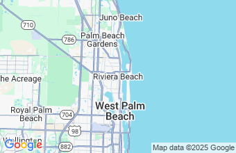 Map of Riviera Beach