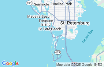 Map of St Pete Beach