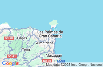 Map of Las Palmas