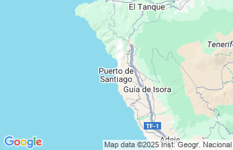 Map of Puerto Santiago