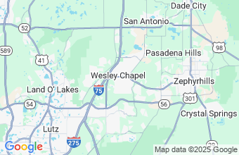 Map of Wesley Chapel