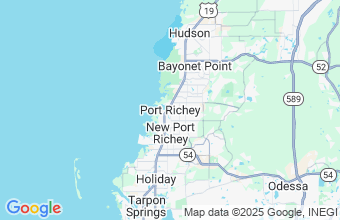Map of Port Richey