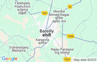 Map of Bareilly