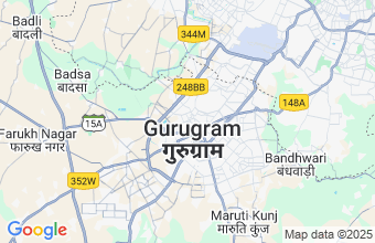 Map of Gurgaon