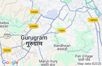 Map of New Gurgaon