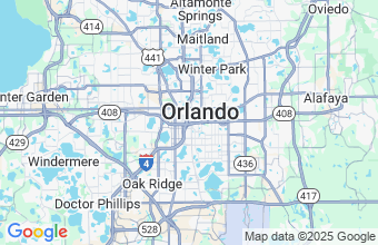 Map of Orlando