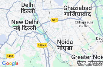 Map of Noida