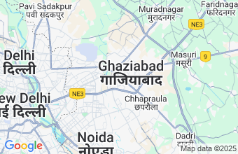 Map of Ghaziabad