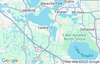 Map of Howey-In-the-Hills