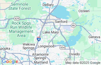 Map of Lake Mary