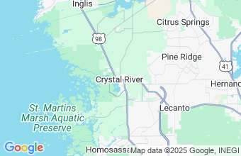 Map of Crystal River