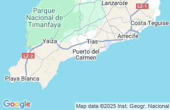 Map of Puerto Del Carmen