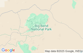 Map of Big Bend National Park