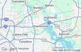 Map of Channelview