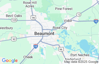 Map of Beaumont
