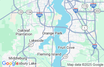Map of Orange Park