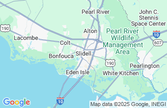 Map of Slidell