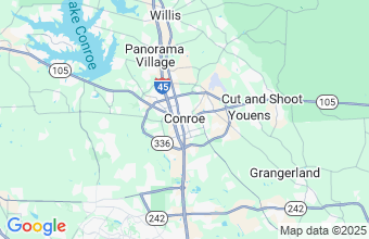 Map of Conroe