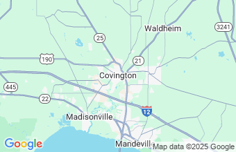 Map of Covington