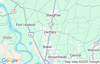 Map of Zachary