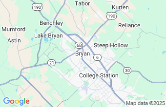Map of Bryan