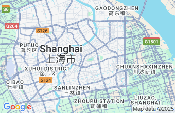 Map of Pudong - Shanghai