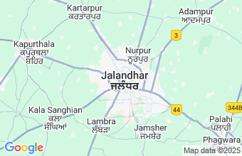 Map of Jalandhar