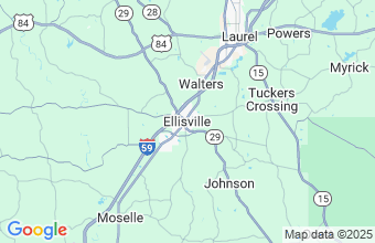 Map of Ellisville
