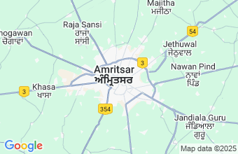 Map of Amritsar