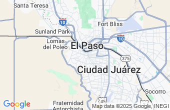 Map of Juarez