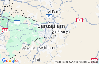 Map of Jerusalem