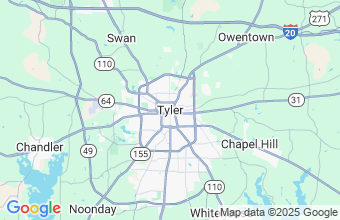 Map of Tyler