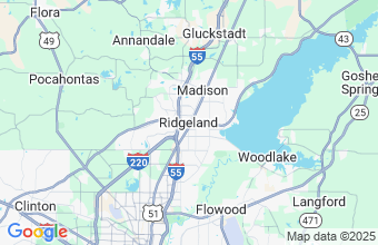 Map of Ridgeland
