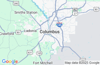 Map of Columbus
