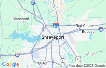 Map of Shreveport