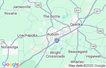Map of Auburn