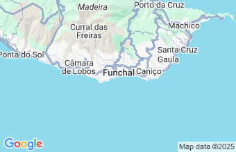 Map of Funchal - Madeira
