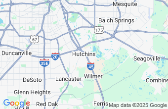 Map of Hutchins