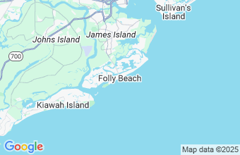 Map of Folly Beach