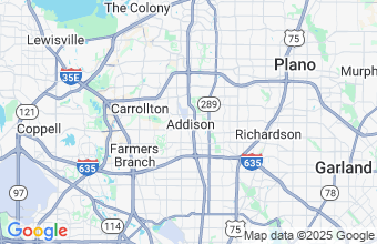 Map of Addison