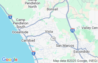 Map of Vista