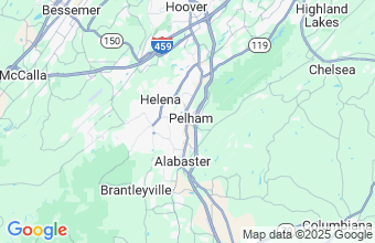 Map of Pelham