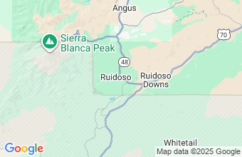 Map of Ruidoso