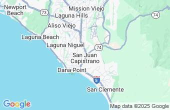 Map of San Juan Capistrano