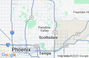 Map of Paradise Valley