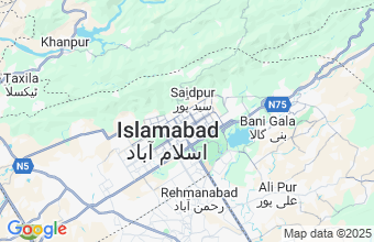 Map of Islamabad
