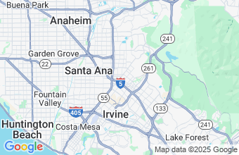 Map of Tustin