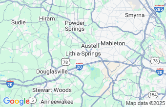 Map of Lithia Springs
