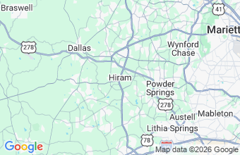 Map of Hiram