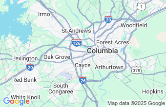 Map of West Columbia